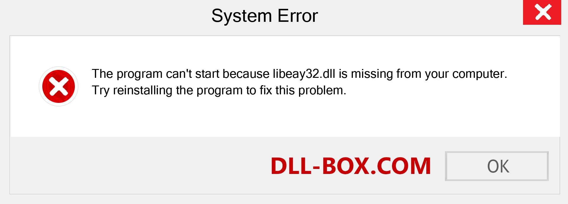  libeay32.dll file is missing?. Download for Windows 7, 8, 10 - Fix  libeay32 dll Missing Error on Windows, photos, images